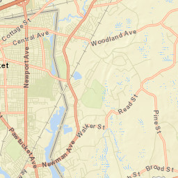 North Seekonk Street Map