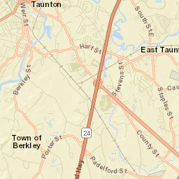 Berkley Street Map