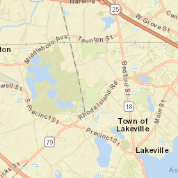 North Lakeville Street Map