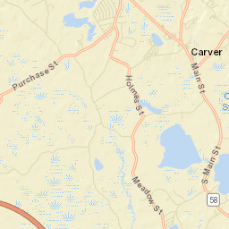 Carver Street Map