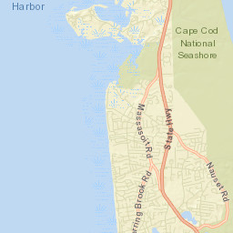 North Eastham Street Map