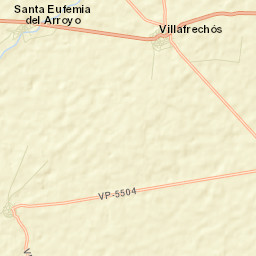 Santa Eufemia del Arroyo Street Map