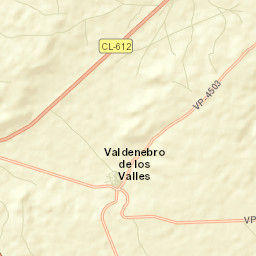 Valdenebro de los Valles Street Map