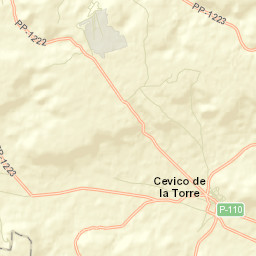 Cevico de la Torre Street Map