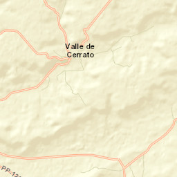 Valle de Cerrato Street Map