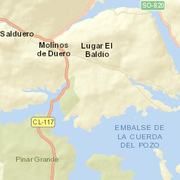 Salduero Street Map