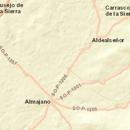 Aldealseñor Street Map