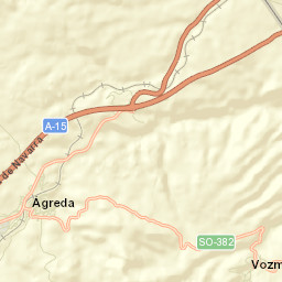 Ágreda Street Map