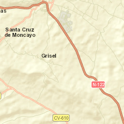 Santa Cruz de Moncayo Street Map