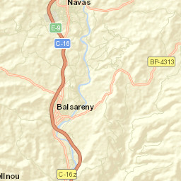 Balsareny Street Map
