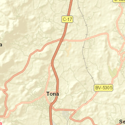 Tona Street Map