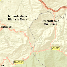 Taradell Street Map
