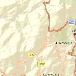 Albitreccia Street Map