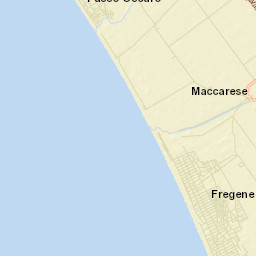 Fregene Street Map