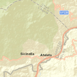 Castel del Giudice Street Map