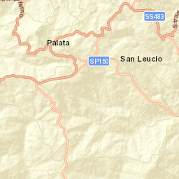 Montecilfone Street Map
