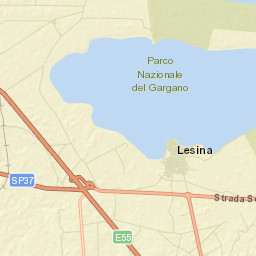 Lesina Street Map