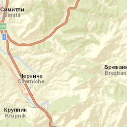 Obshtina Simitli Street Map