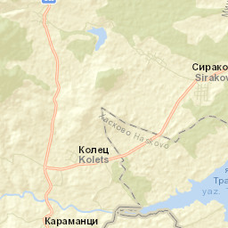 Obshtina Mineralni Bani Street Map