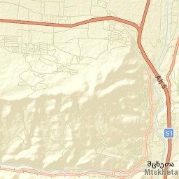 Mtskheta Street Map