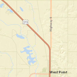 West Point Street Map