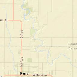 Perry Street Map
