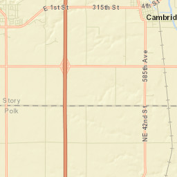 Huxley Street Map