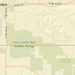 Belle Plaine Street Map