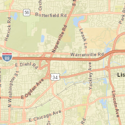 Lisle Street Map
