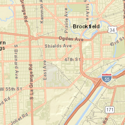 La Grange Street Map