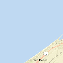 47013-47017 Lake Avenue, Grand Beach, MI Street Map