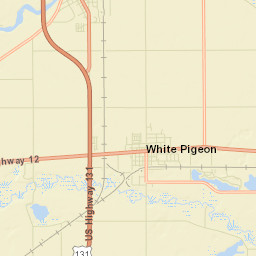 White Pigeon Street Map