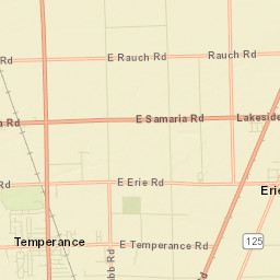 Temperance Street Map