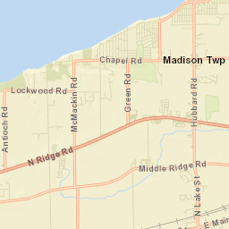 Redbird Ohio Street Map