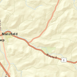 Mansfield Street Map