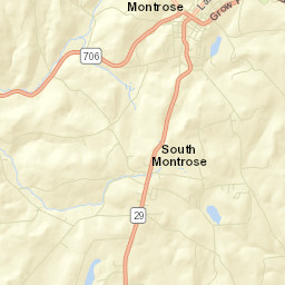 Montrose Street Map