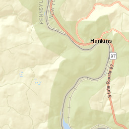 Mileses New York Street Map