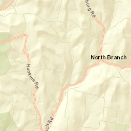 Upper Beechwood New York Street Map