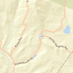 Hasbrouck New York Street Map