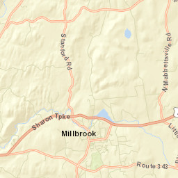 South Millbrook New York Street Map
