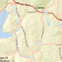 Silvermine Acres Connecticut Street Map