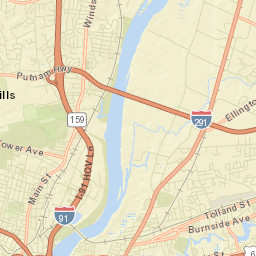 Wilson Connecticut Street Map