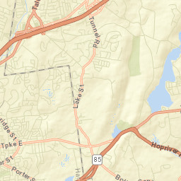 Talcottville Connecticut Street Map