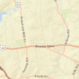 North Coventry Connecticut Street Map