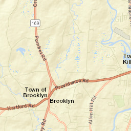 East Brooklyn Connecticut Street Map