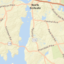 North Scituate Street Map