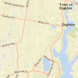 Dighton Street Map