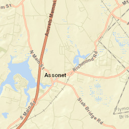 Assonet Street Map