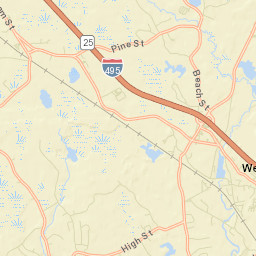 West Wareham Street Map