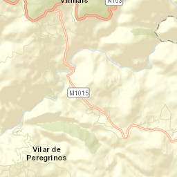 Vinhais Street Map